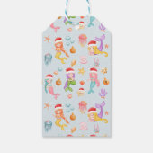 スターフィッシュサンタメリークリスマス ギフトタグ (裏面)