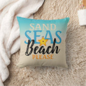 スターフィッシュサンドシーズビーチ クッション (ブランケット)