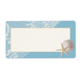 スターフィッシュサンドドルとレースブルー ラベル