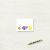 スターフィッシュシェルシーシェルビーチポストイットノート ポストイット (デスク上)