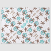 スターフィッシュシーホースクリスマスティッシュペーパー 薄葉紙 (正面)