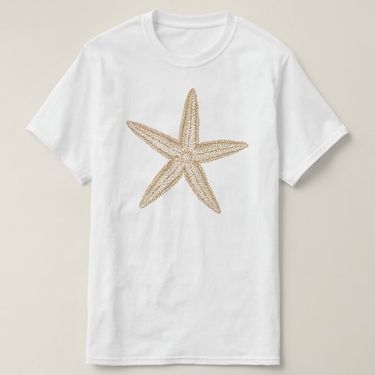 スターフィッシュタンサンド Tシャツ (デザイン正面)