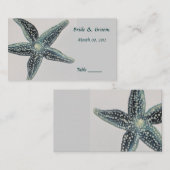 スターフィッシュテーブル座席表 プレイスカード (正面/裏面)