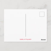 スターフィッシュトロピカルサンディビーチシーウェーブ ポストカード (裏面)