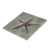 スターフィッシュパープルシースターオンビーチ タイル (側面)