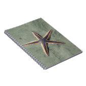 スターフィッシュパープルシースターオンビーチ ノートブック (右側)