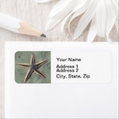 スターフィッシュパープルシースターオンビーチ ラベル (インサイチュ)