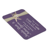 スターフィッシュパープル保存日 マグネット (右側)