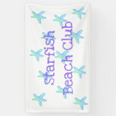スターフィッシュビーチクラブ 横断幕 (縦)