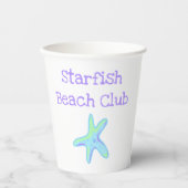 スターフィッシュビーチクラブ 紙コップ (正面)