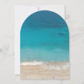 スターフィッシュビーチサンドリハーサルディナー招待状 招待状 (裏面)