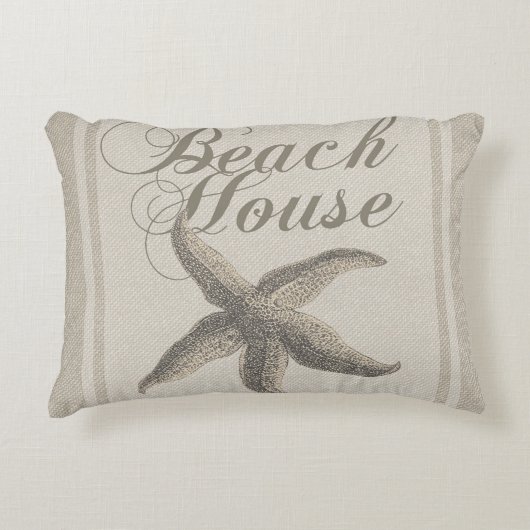 スターフィッシュビーチハウスシーショアコースト アクセントクッション (正面)