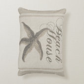 スターフィッシュビーチハウスシーショアコースト アクセントクッション (裏面(縦))