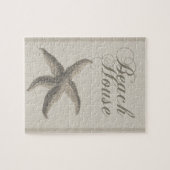 スターフィッシュビーチハウスシーショアコースト ジグソーパズル (横)