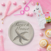 スターフィッシュビーチハウスシーショアコースト ペーパープレート (パーティー)