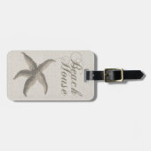 スターフィッシュビーチハウスシーショアコースト ラゲッジタグ (正面横)