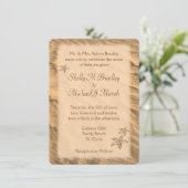 スターフィッシュビーチ先結婚式 招待状 (スタンド正面)