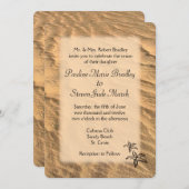 スターフィッシュビーチ先結婚式 招待状 (正面/裏面)