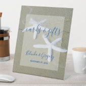 スターフィッシュビーチ結婚式カード&ギフト 台座サイン (インサイチュ)