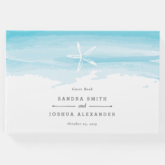 スターフィッシュビーチ結婚式ゲストブック ゲストブック (正面)