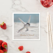 スターフィッシュビーチ結婚式ナプキンス スタンダードカクテルナプキン (インサイチュ)