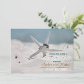 スターフィッシュビーチ カップルシャワー 招待状 (スタンド正面)