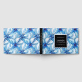 スターフィッシュブルー白ビーチ海岸向きホイル ゲストブック (全面)