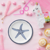 スターフィッシュブルー航海のパーティープレート ペーパープレート (パーティー)