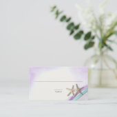 スターフィッシュリボンオーキッドおよびターコイズ座席表 プレイスカード (スタンド正面)