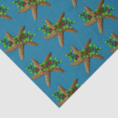 スターフィッシュンホリー深いシーブルービーチクリスマス 薄葉紙 (詳細)