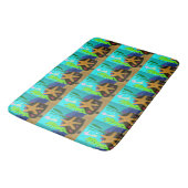 スターフィッシュ及びゼリーフィッシュ浴室用マット バスマット (アングル)