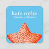 スターフィッシュ名刺 スクエア名刺 (正面)