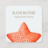スターフィッシュ名刺 スクエア名刺 (正面)