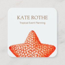 スターフィッシュ名刺 スクエア名刺