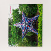 スターフィッシュ彫刻ウェストパームビーチフロリダ ジグソーパズル (縦)