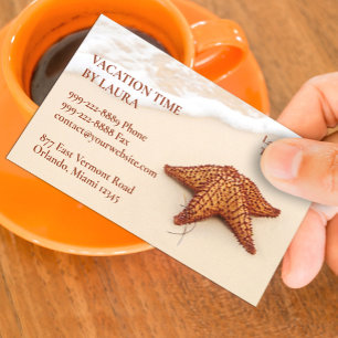 スターフィッシュ旅行代理店名刺 名刺