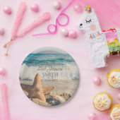 スターフィッシュ海サンドビーチ結婚式紙プレート ペーパープレート (パーティー)