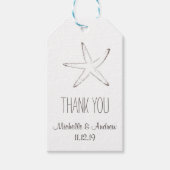 スターフィッシュ海事結婚式 ギフトタグ (正面)