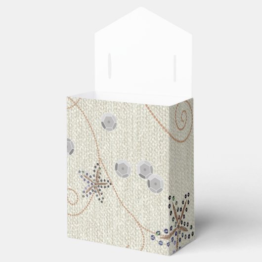 スターフィッシュ結婚エレガンスのビーチパーティーの好意ボックス フェイバーボックス (オープン)