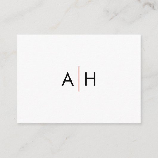 スターフィッシュ結婚披露宴エンクロージャカード、ピンク エンクロージャーカード (裏面)