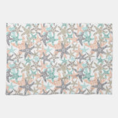 スターフィッシュ継ぎ目なし柄キッチンタオル キッチンタオル (横)