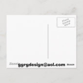 スターフィッシュ葉書 ポストカード (裏面)