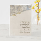 スターフィッシュ25周年記念 カード (黄色い花)