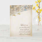 スターフィッシュ53周年記念カード カード (黄色い花)