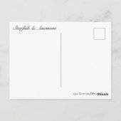 スターフィッシュ&アネモン ポストカード (裏面)