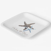 スターフィッシュ・カップルカスタム・アドベンチャー開始 ペーパープレート (傾斜あり)