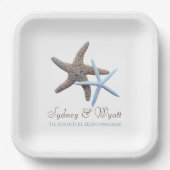 スターフィッシュ・カップルカスタム・アドベンチャー開始 ペーパープレート (正面)