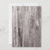 スターフィッシュ&シーシェルビーチドリフトウッドバースデーパーティー 招待状 (裏面)