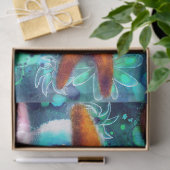 スターフィッシュ&シーシェル沿岸デコペ航海のージ 薄葉紙 (ギフト)