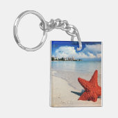 スターフィッシュ、ナッソー、バハマ キーホルダー (正面左)